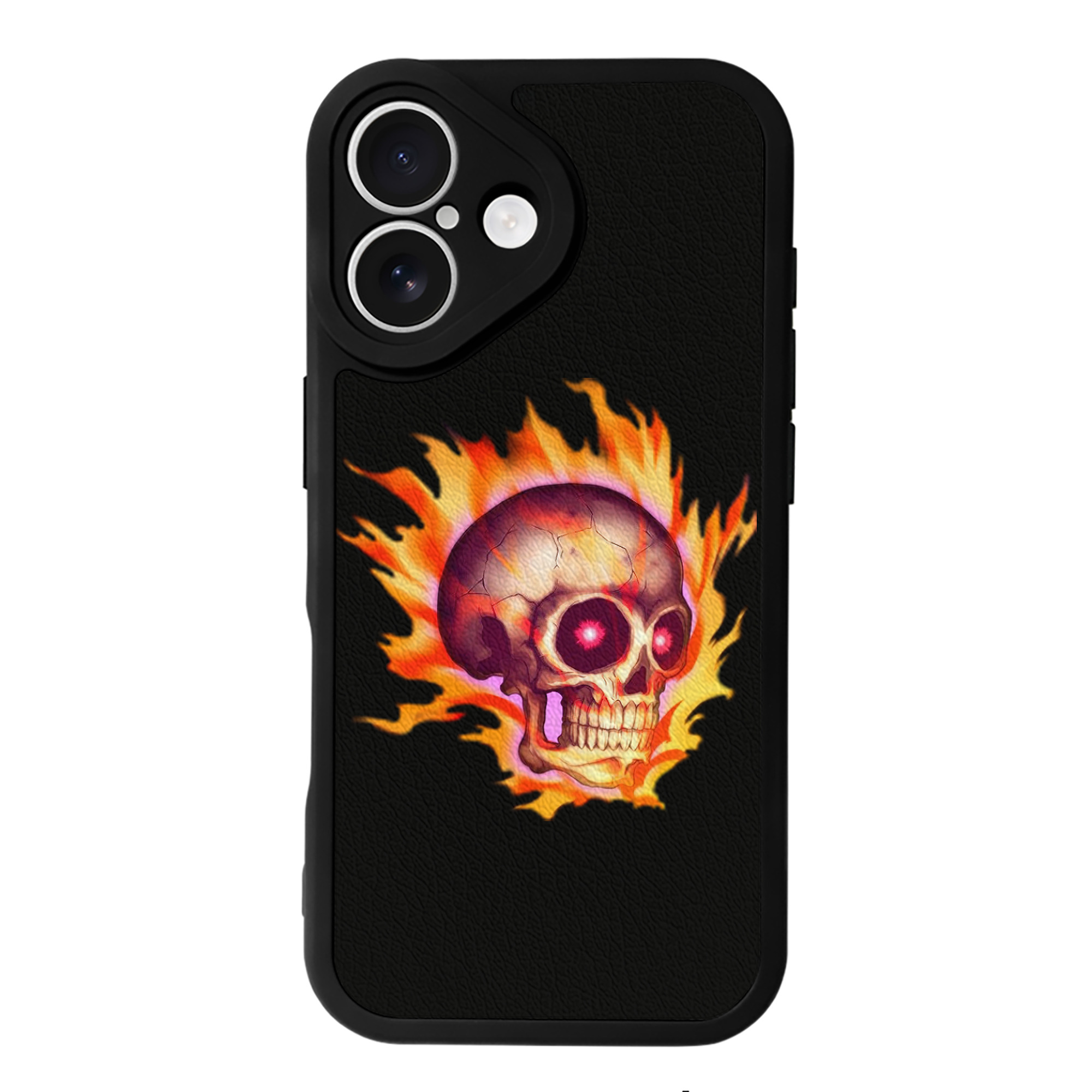 （画像用） 遊☆戯☆王 Yu-Gi-Oh! 【iPhone 16シリーズ対応】シリコンスマホケース（レザー調） 材質：シリコン